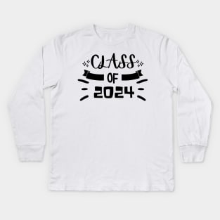 Class of 2024, Back to school season Kids Long Sleeve T-Shirt